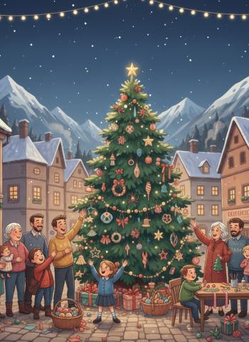 Festa di Natale: L'Albero Si Accende!