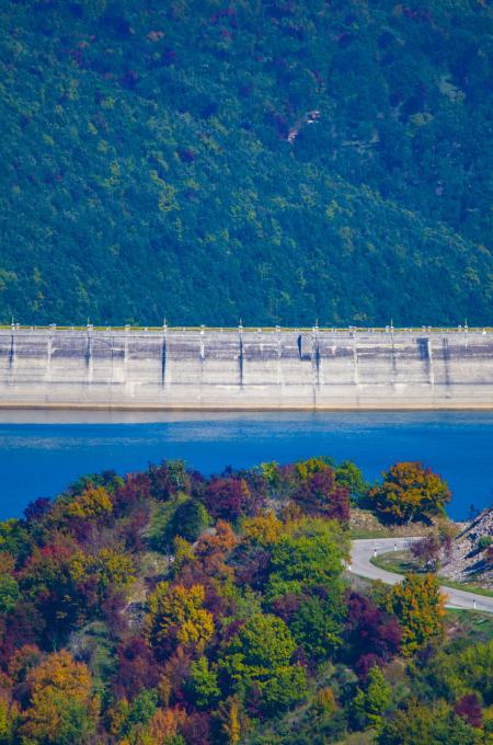 Diga del Lago di Fiastra